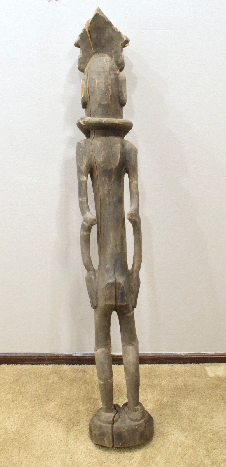 Papua New Guinea Wood Statue Kaminabit VIllage