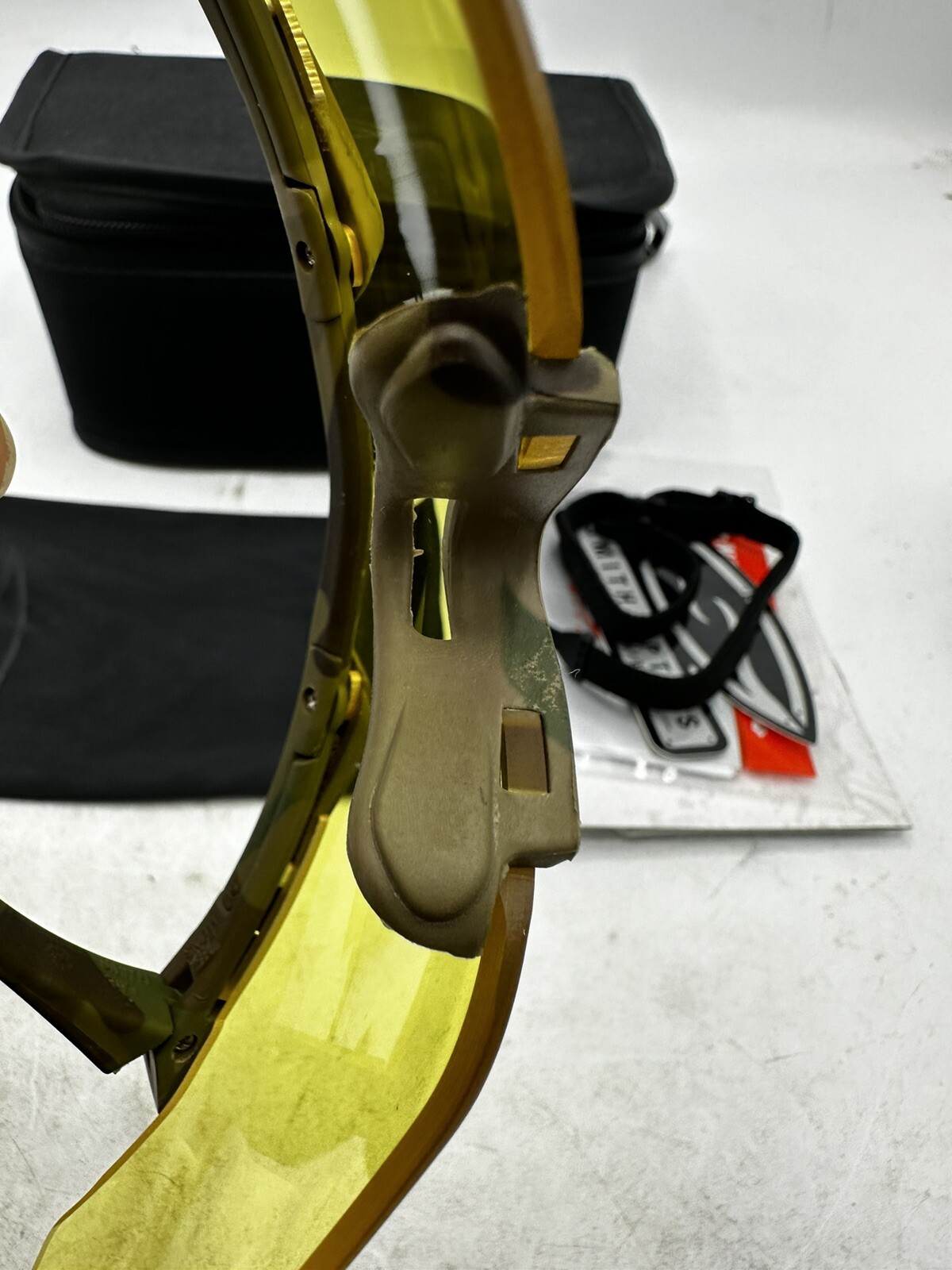 Smith Optics AEGIS Frame, Yellow Lens Shooting Glasses Multicam OCP APEC