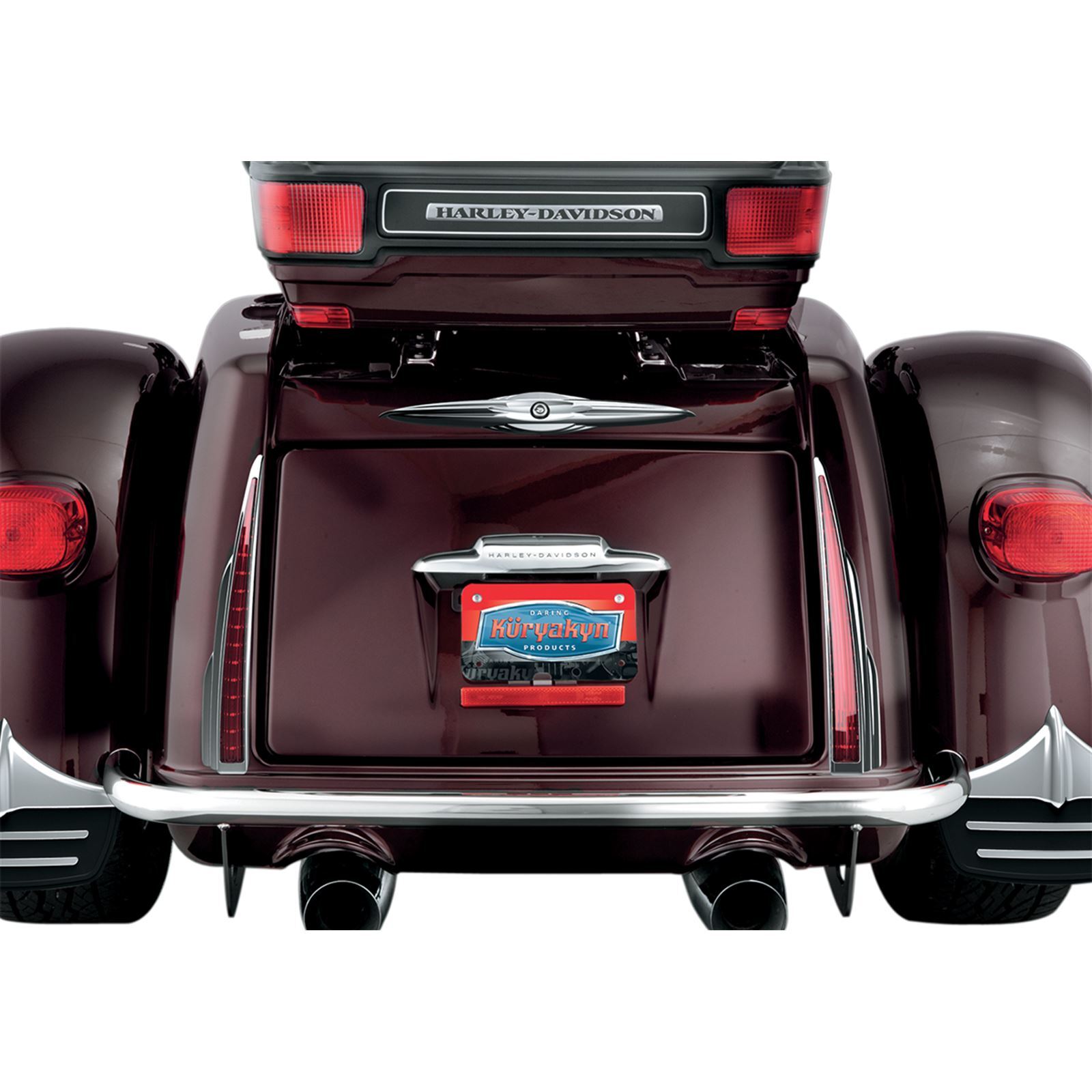 Trunk Latch/Key Accent Chrome For Harley Tri Glide FLH '09-20 OPEN BOX 7215