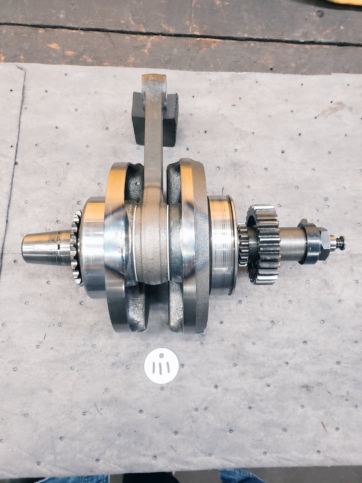 1979-83 HONDA OEM XL500 XR500 FT500 CRANKSHAFT CRANK