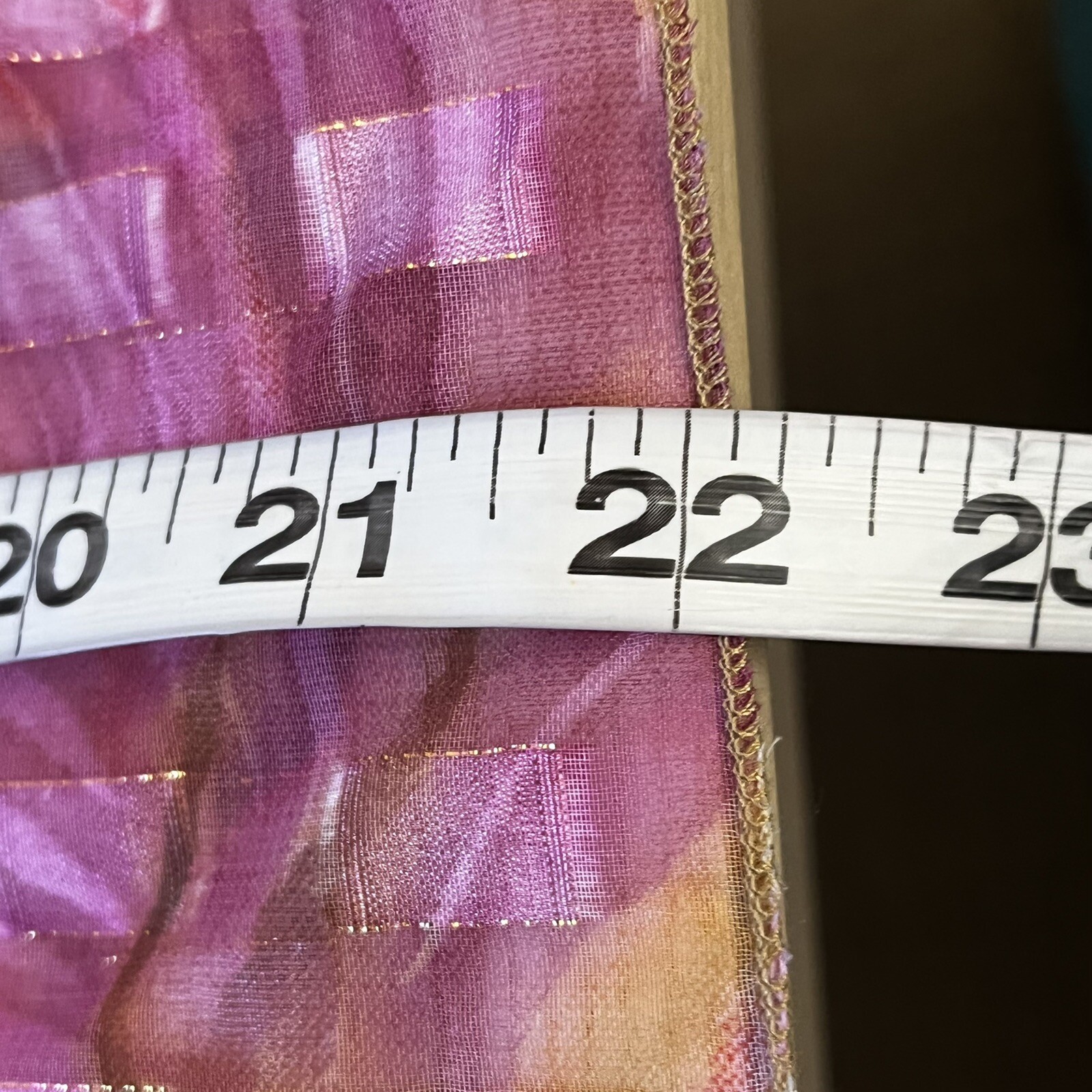 Palm Tree Print Scarf One Size Square Woven Tropical Casual VINTAGE