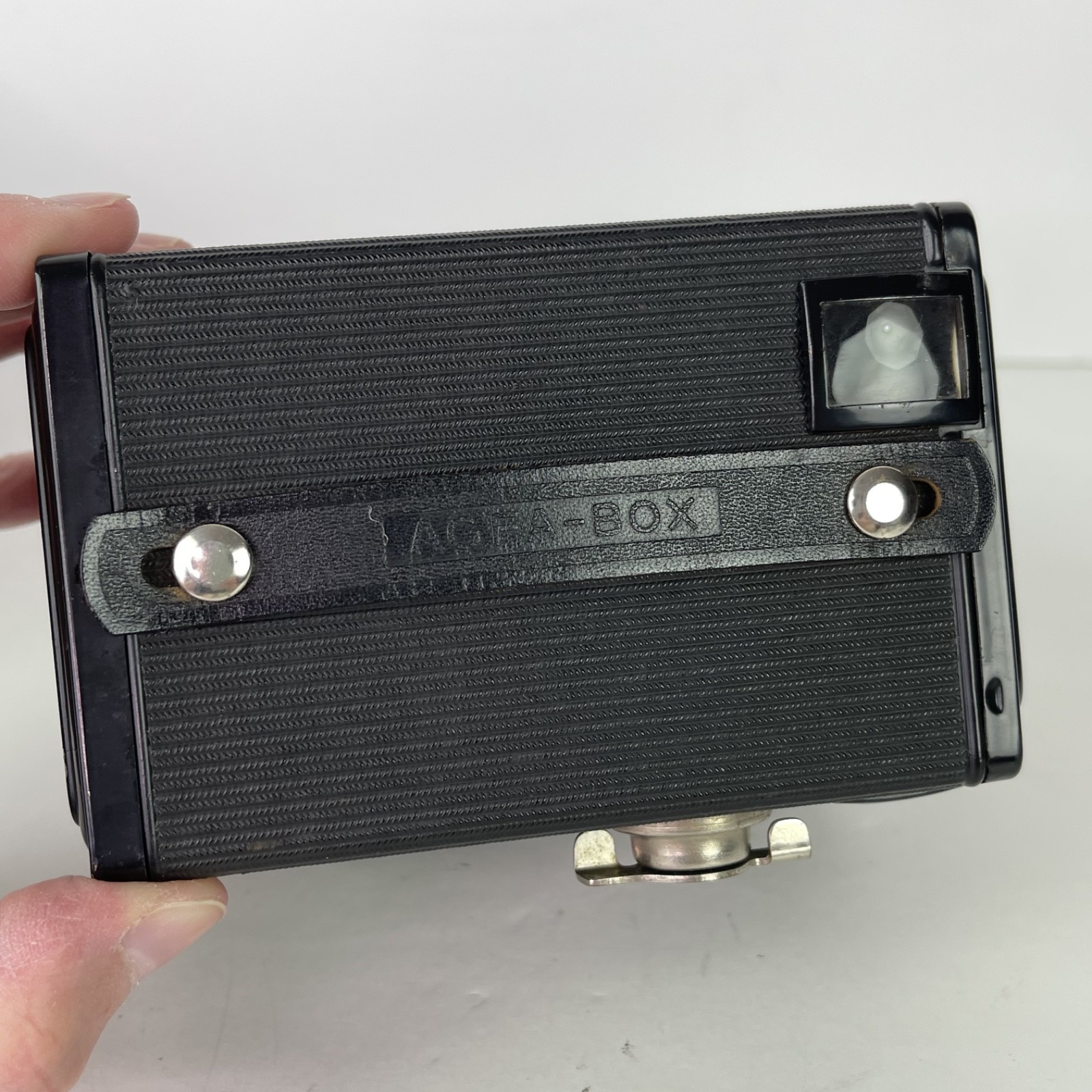 Agfa Box Camera, Germany 1950s, Art Deco, 120 Rollfilm 6x9 Untested