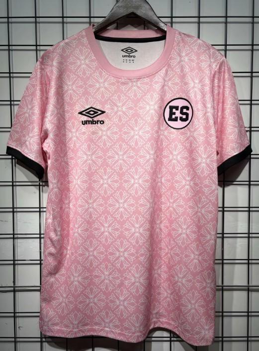 JERSEY Men El Salvador National Soccer Pink 2025-26