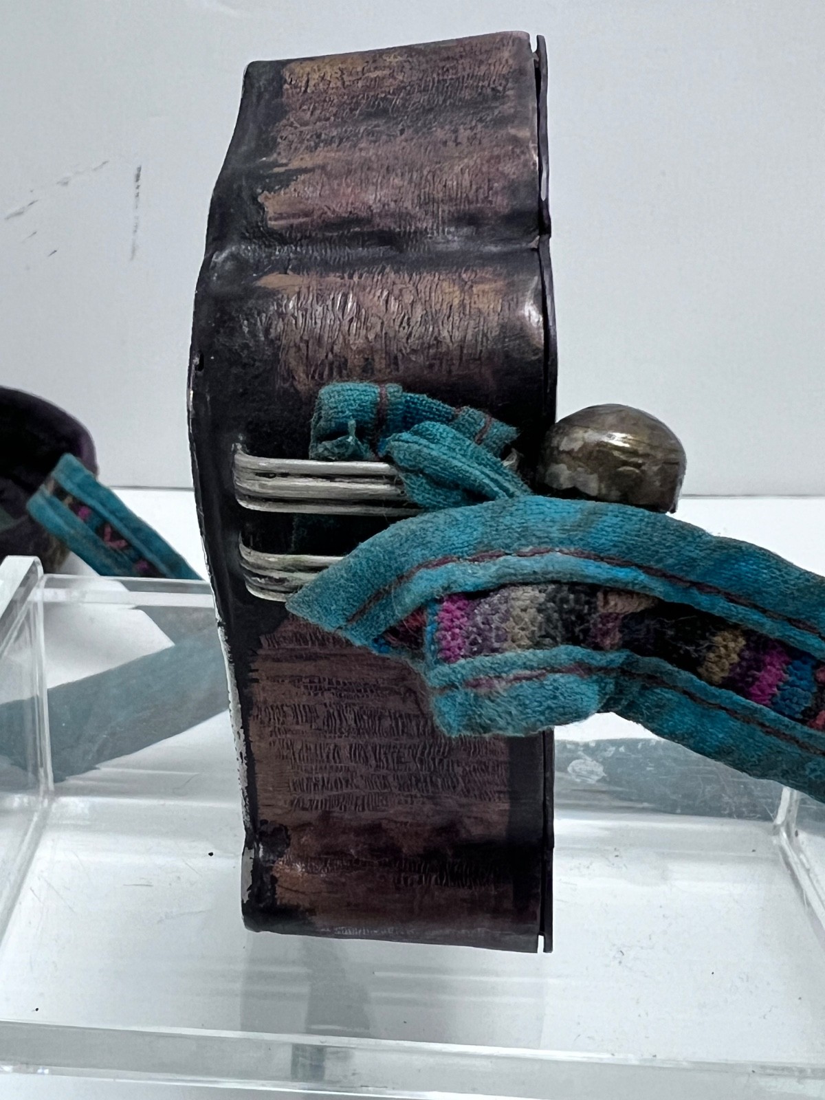 Early 20th Century Large Antique Tibetan Ghau Prayer Box with Three Buddha