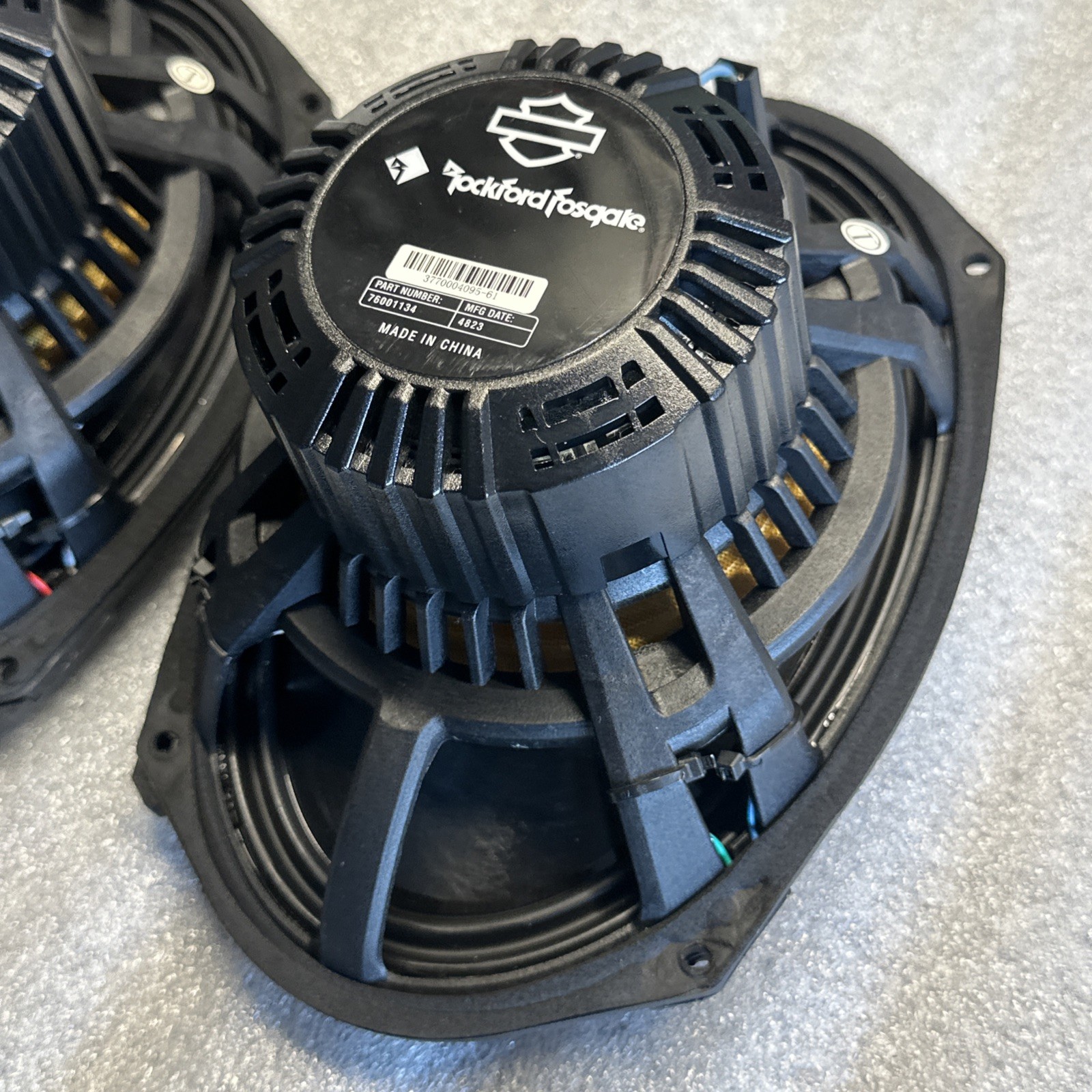 2024-2025 OEM HARLEY CVO ST ROCKFORD FOSGATE - STAGE III SADDLEBAG SPEAKERS STG3