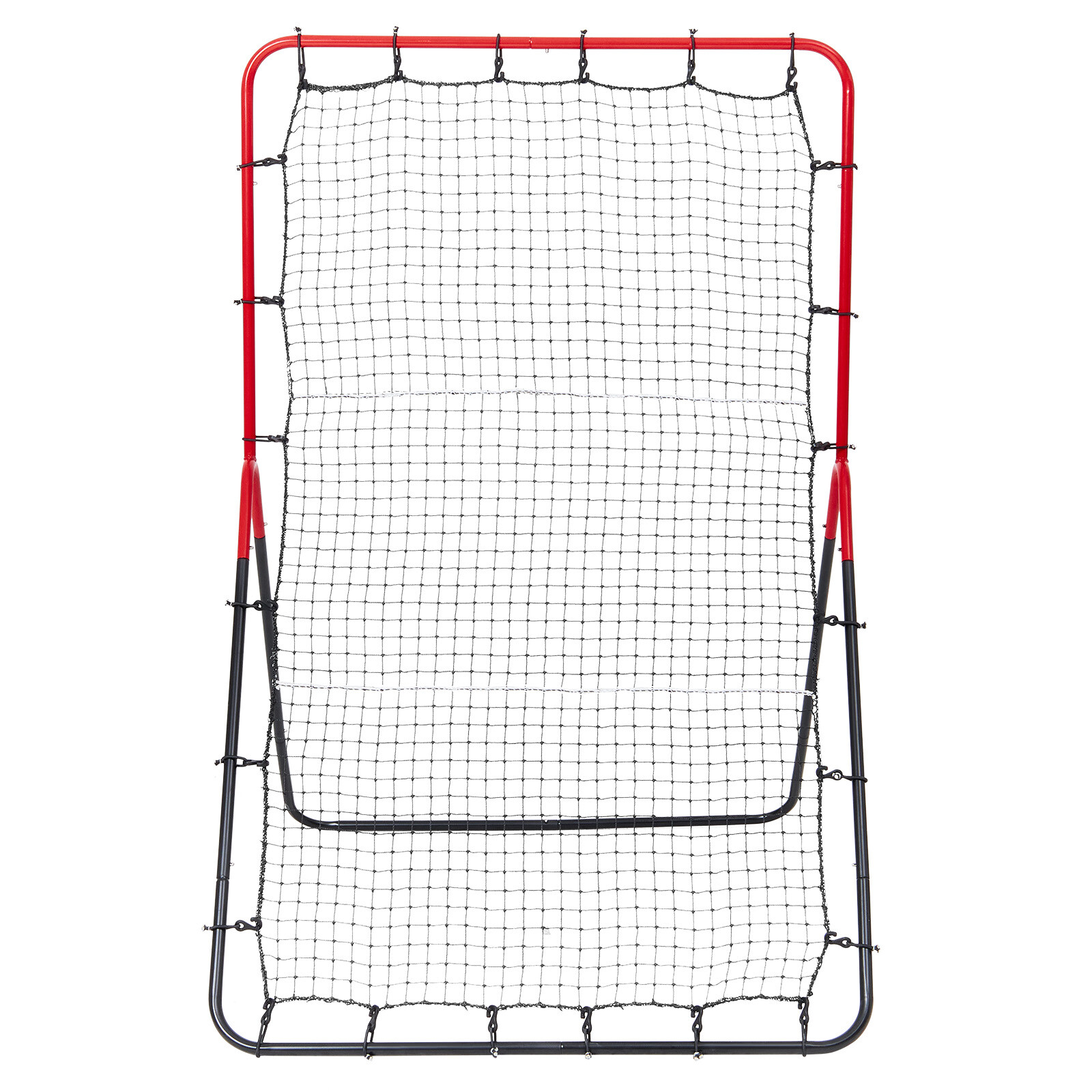 VEVOR Baseball And Softball Rebounder Net 3x4.5 ft PitchBack 3-Way Trainer