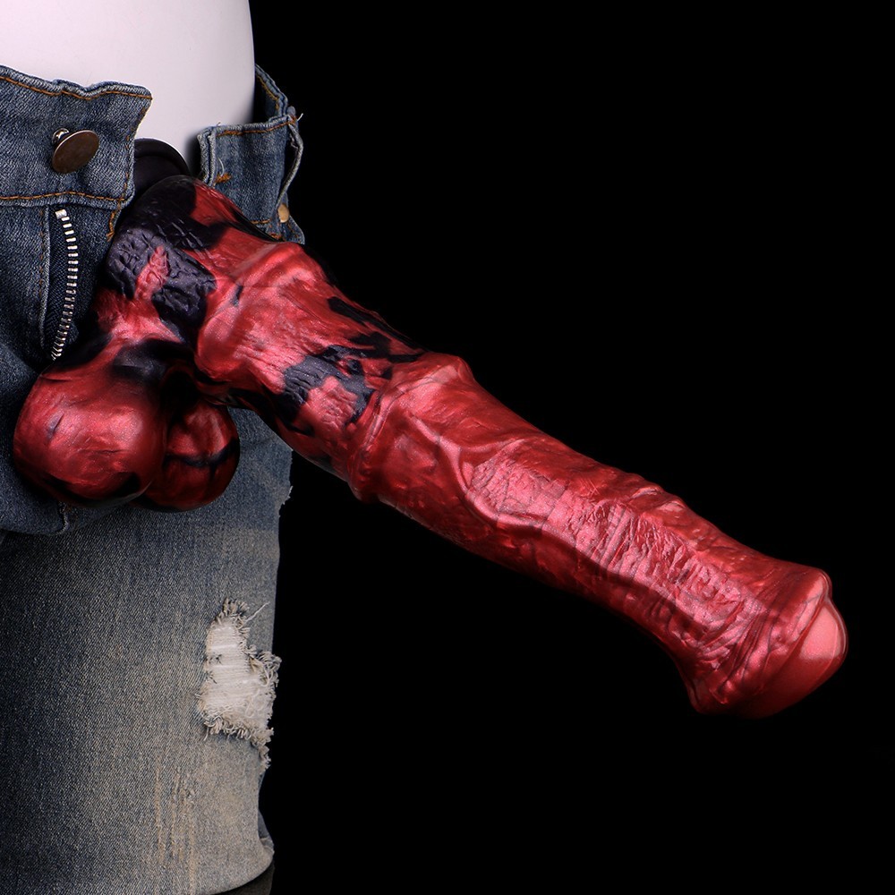 Silicone Fantasy Long Dildo With Suction Cup Realistic Penis Butt Plug Sex Toys