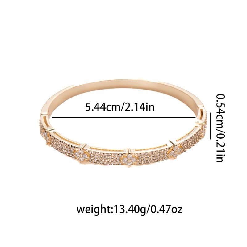 18K Gold Plated PVD Bracelet Women's Jewelry, New Condition