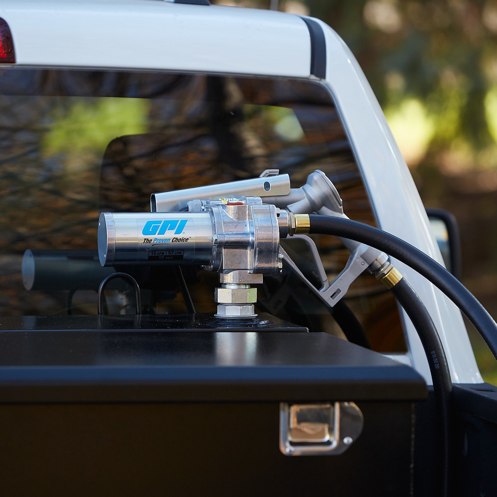 Better Built Steel Diesel Fuel Transfer Tank Toolbox Combo With GPI 12V Fuel