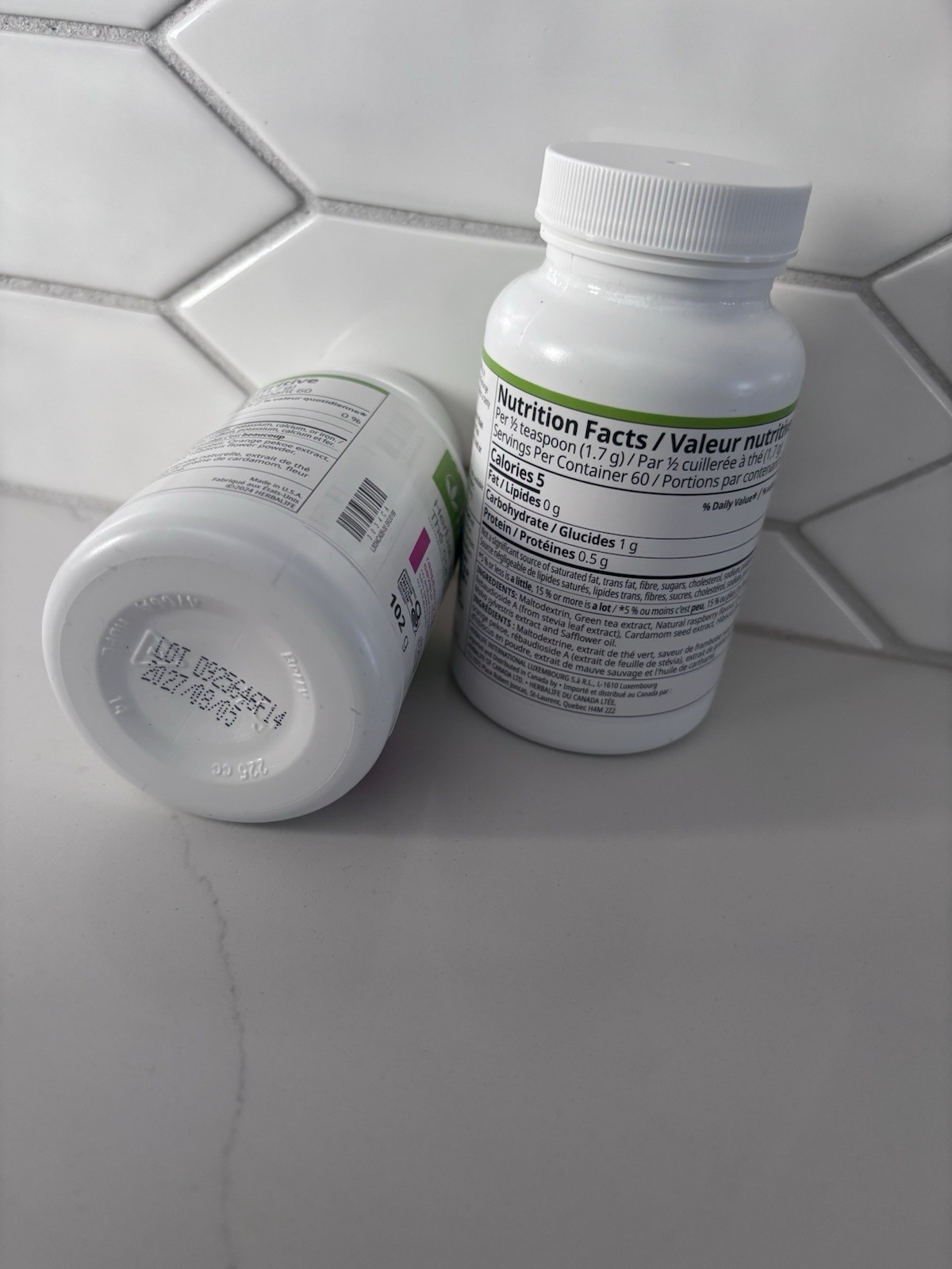 Herbal Tea Concentrate 3.6oz Rasberry Flavor New!