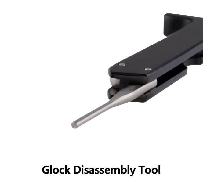 Glock Tool Kit Magazine Disassembly Tool Front Sight Tool Pin Punch 17 19 26 43