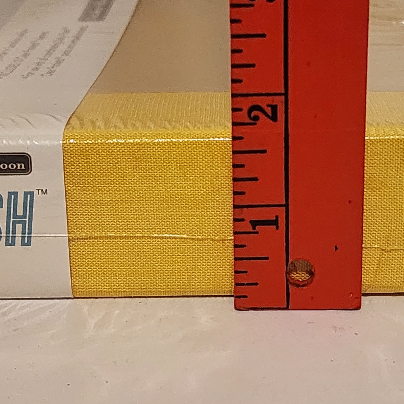 October Afternoon Daily Flash 6x8 D-ring Scrapbook Album Binder -Sunshine Yellow