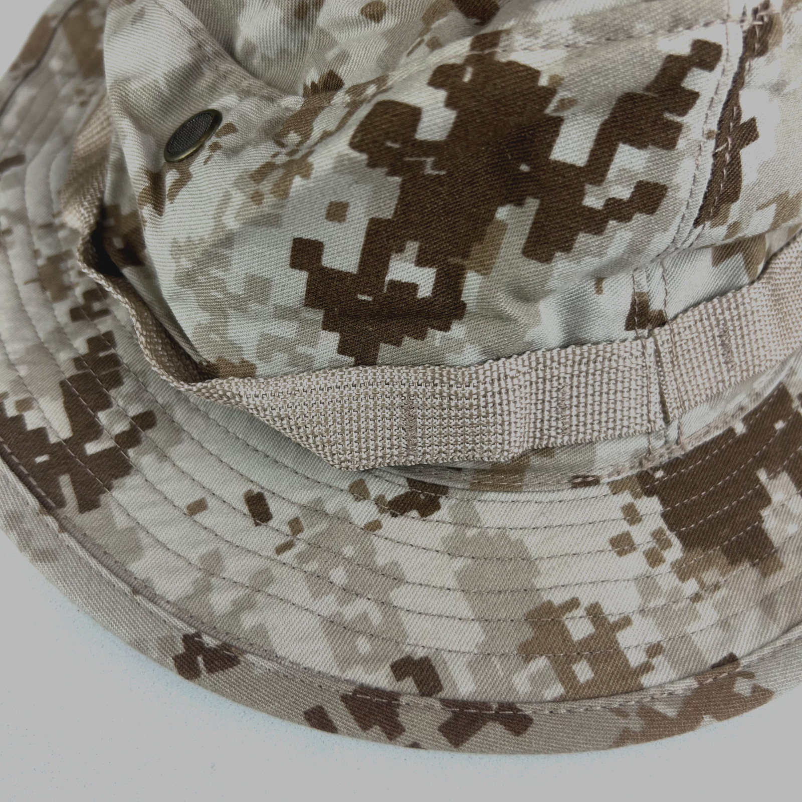 NEW USMC desert MARPAT Boonie Hat SUN COVER size Large