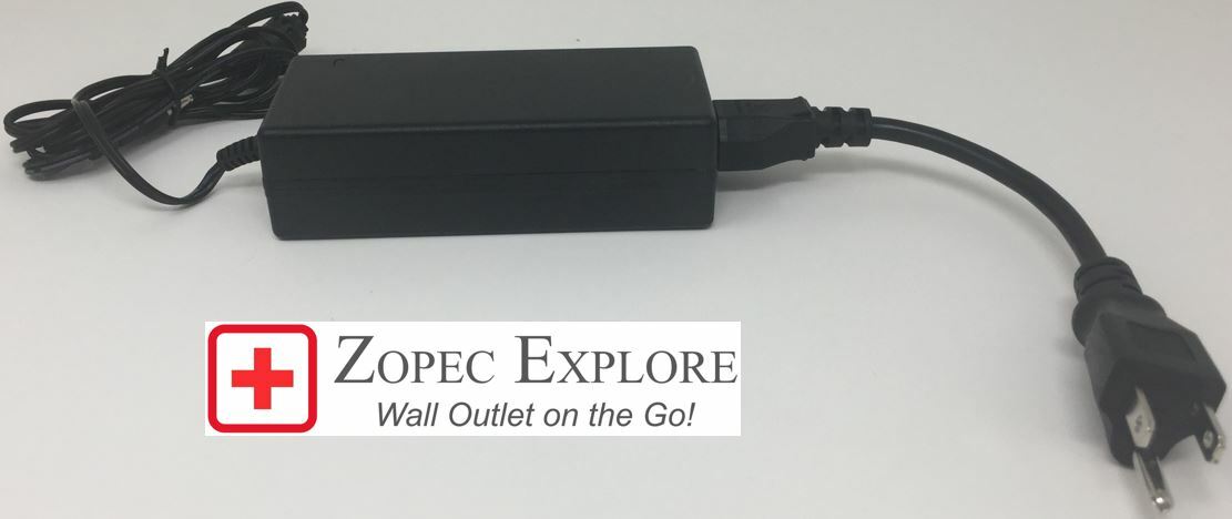 Zopec EXPLORE Wall Charger (Universal 100 - 240V, 50 - 60 Hz)