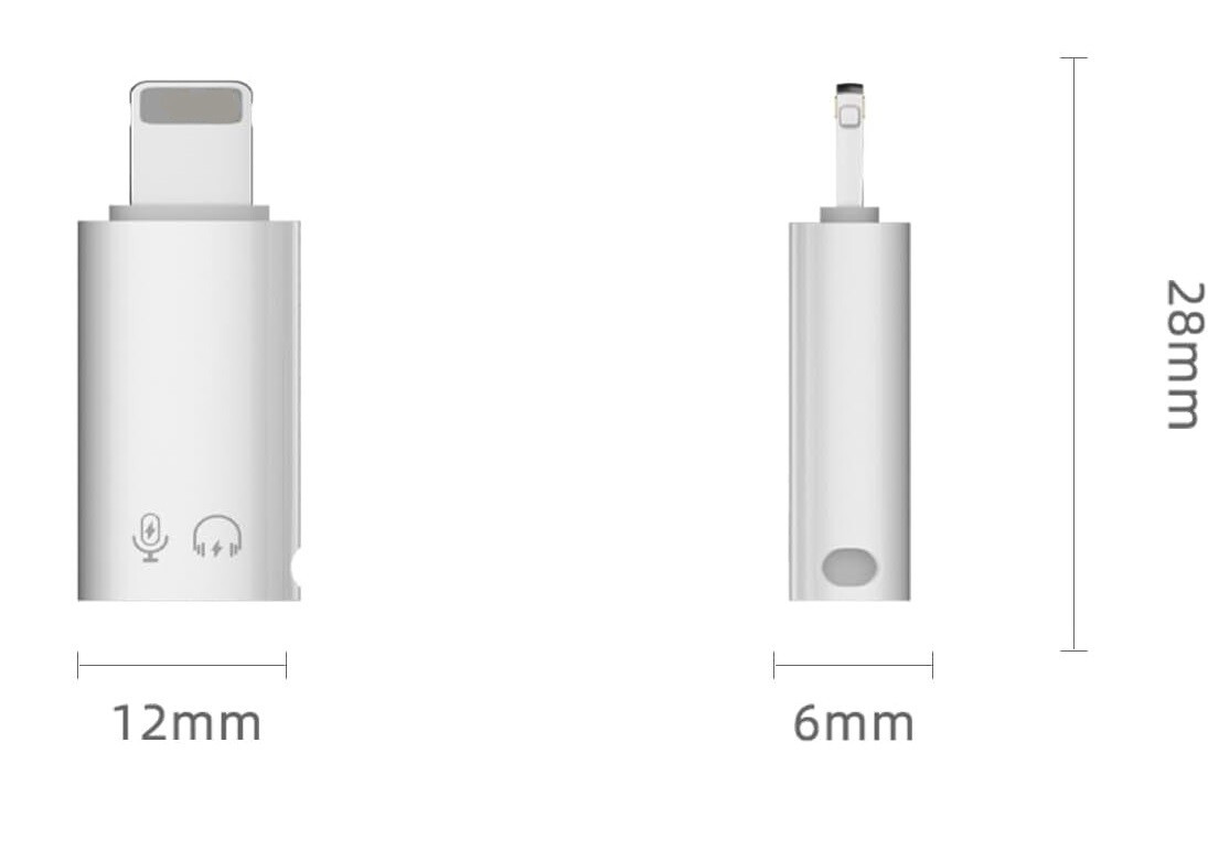 5.8 USB Type C Female to iOS Male Adapter For iPhone 14/13/12/11/XR/XS/SE 3 Lot