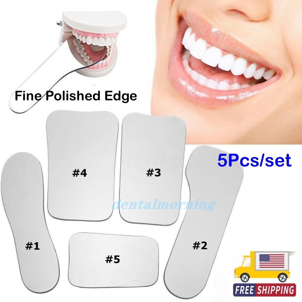 Dental Orthodontic Photo Mirrors Glass Intra Oral Mouth Mirror Reflector