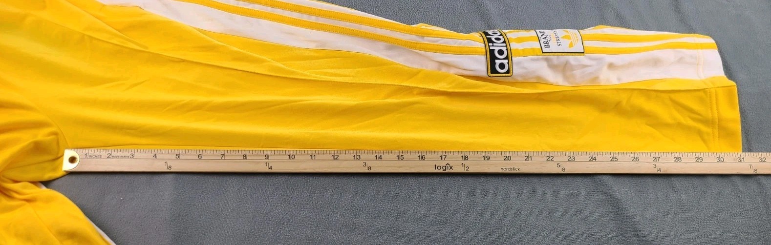 adidas Women's Originals Adibreak Iconic Pants snap-button side Size Small NWT