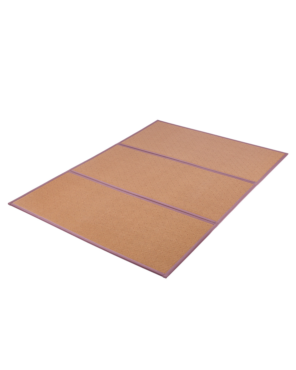 Japanese Tatami Mat 80 x 55 in Foldable Natural Rattan Tatami Mattress