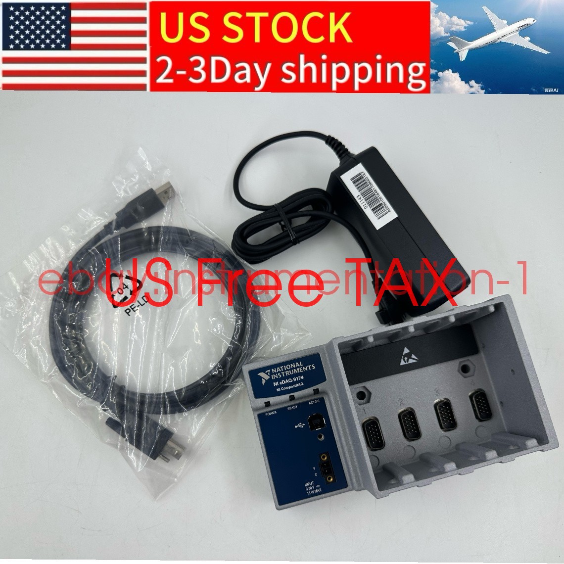 1pcs National Instruments cDAQ-9174 Compactdaq Chassis tested us stock