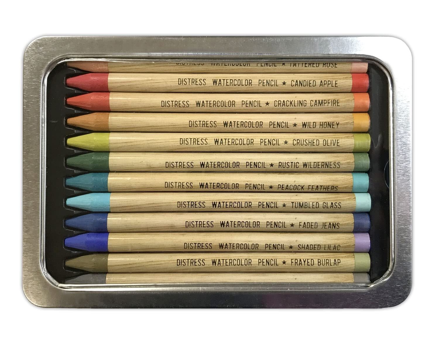 Tim Holtz Distress Watercolor Pencils Set 1, 2 and 3-36 Woodless Watercolor