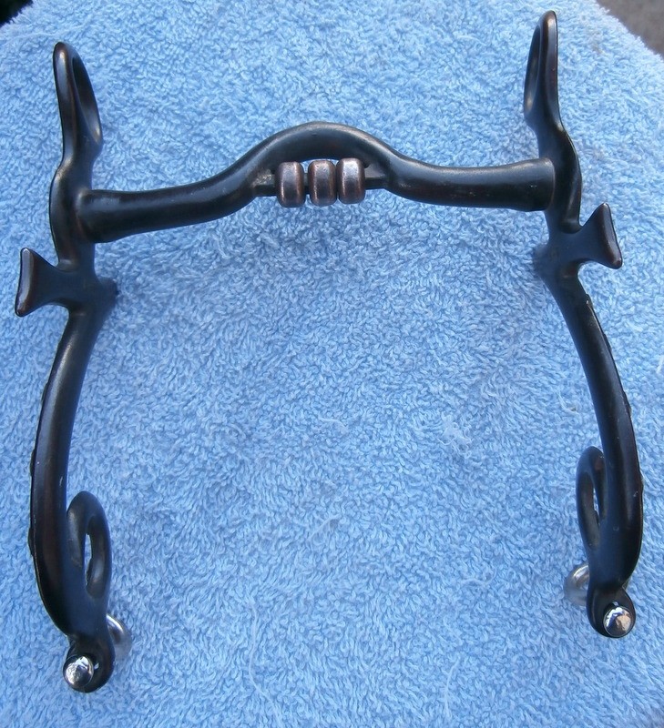 Gary Avila Seven Cheek Silver Stars Centennial Iron Horse Bit