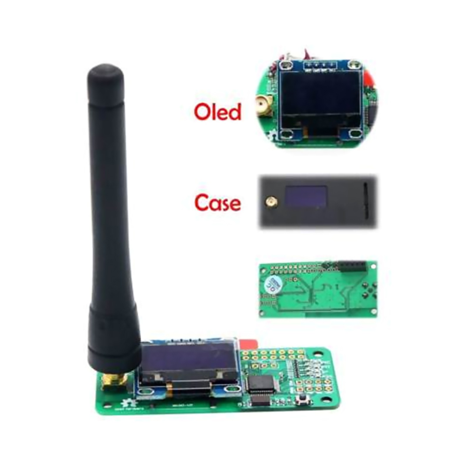 UHF VHF UV MMDVM Hotspot Kit Unfinish For DMR P25 YSF DSTAR Raspberry Pi Zero 3B