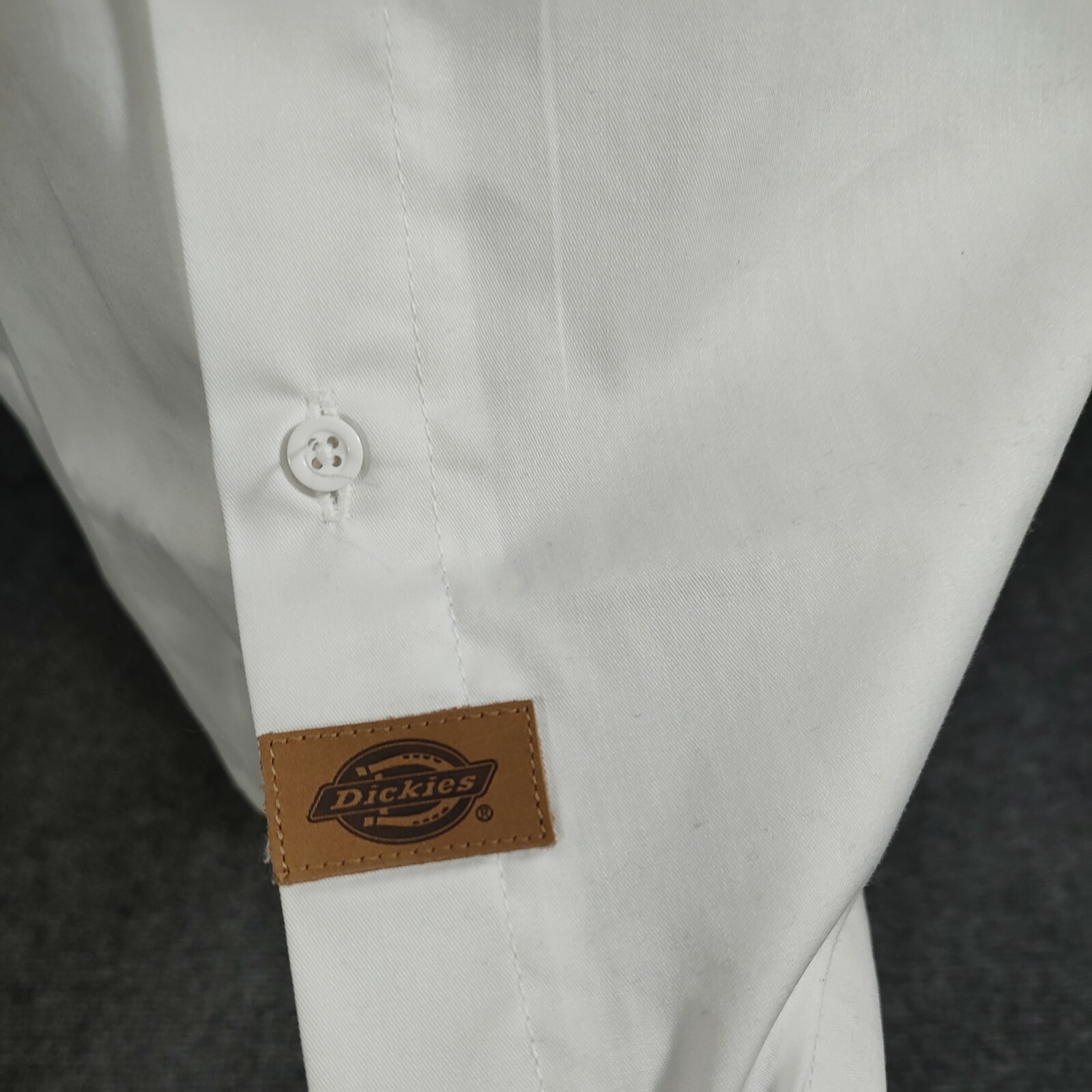 Dickies Cook Shirt Men's 4XL White Short Sleeve Chef Shirt