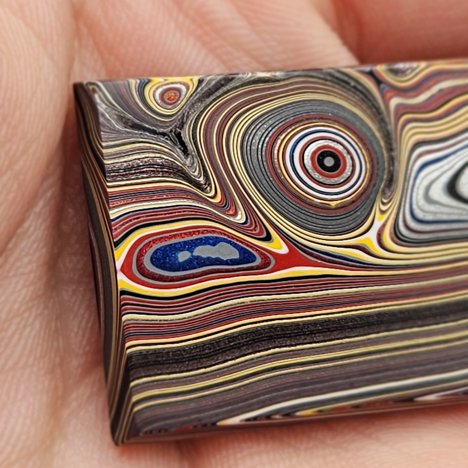 TOP SHELF VINTAGE(2000-2010) CORVETTE FORDITE DETROIT AGATE CABOCHON