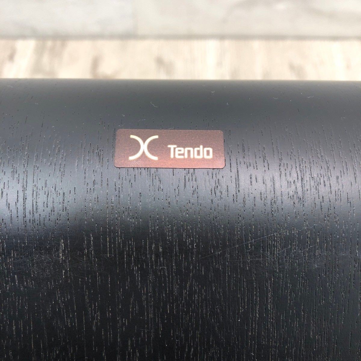 Tendo Mokko Japanese Zaisu Floor Chairs T-5812MR BX Black Set of 2 Stackable