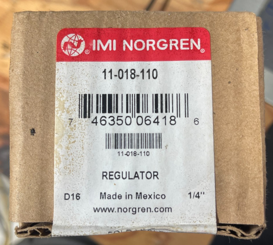 NORGREN 11-018-110 Pressure Regulator - BRAND NEW IN BOX