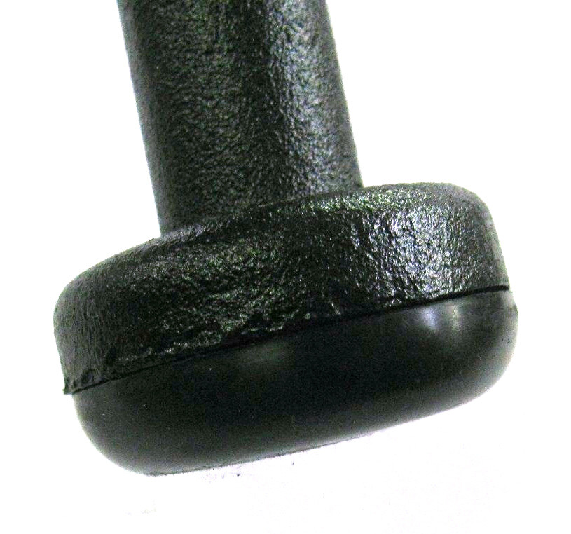 Plastic 1.5-inch Wrought Iron Patio Furniture Glide Caps