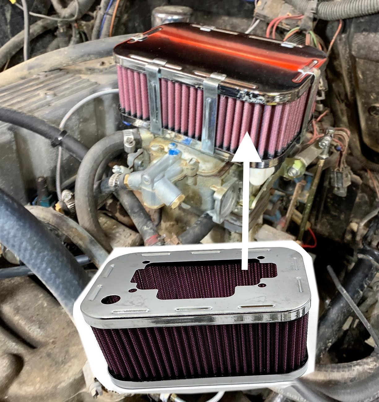 Weber Redline 32/36 DGV DGAV DGEV 38 DGAS Air Filter Cleaner 99217.332S