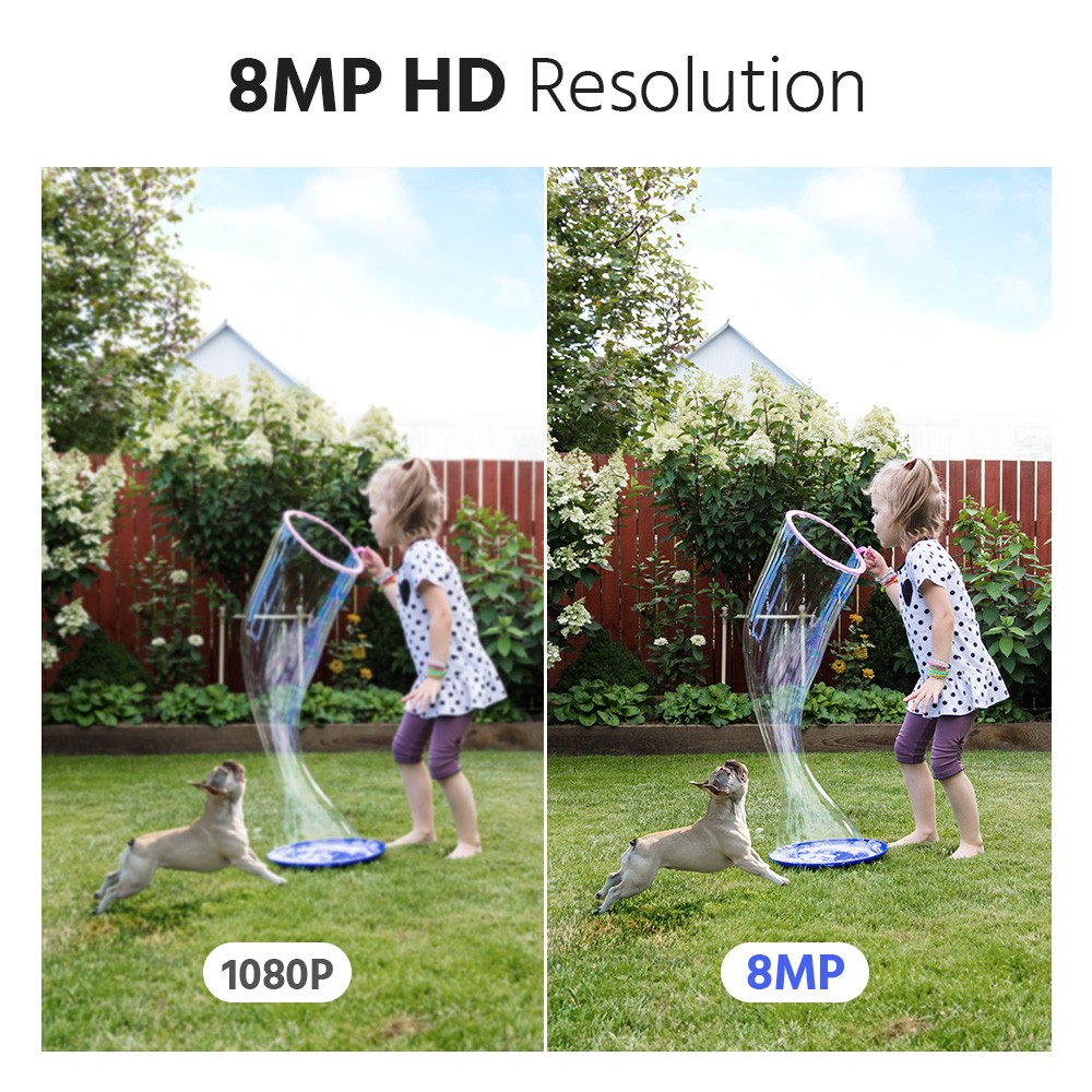 ANNKE HD 8CH 4K NVR POE IP Network 8MP Video Recorder for Security Camera System