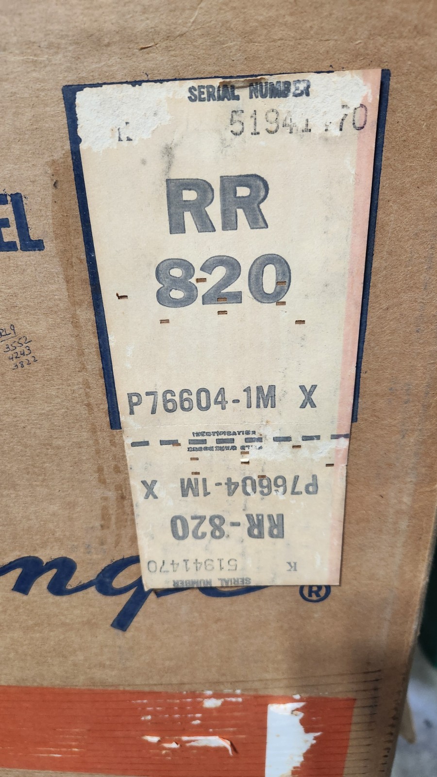 Chrome Amana Radarange Touchmatic Microwave RR-820 Very clean, orig box WORKS!