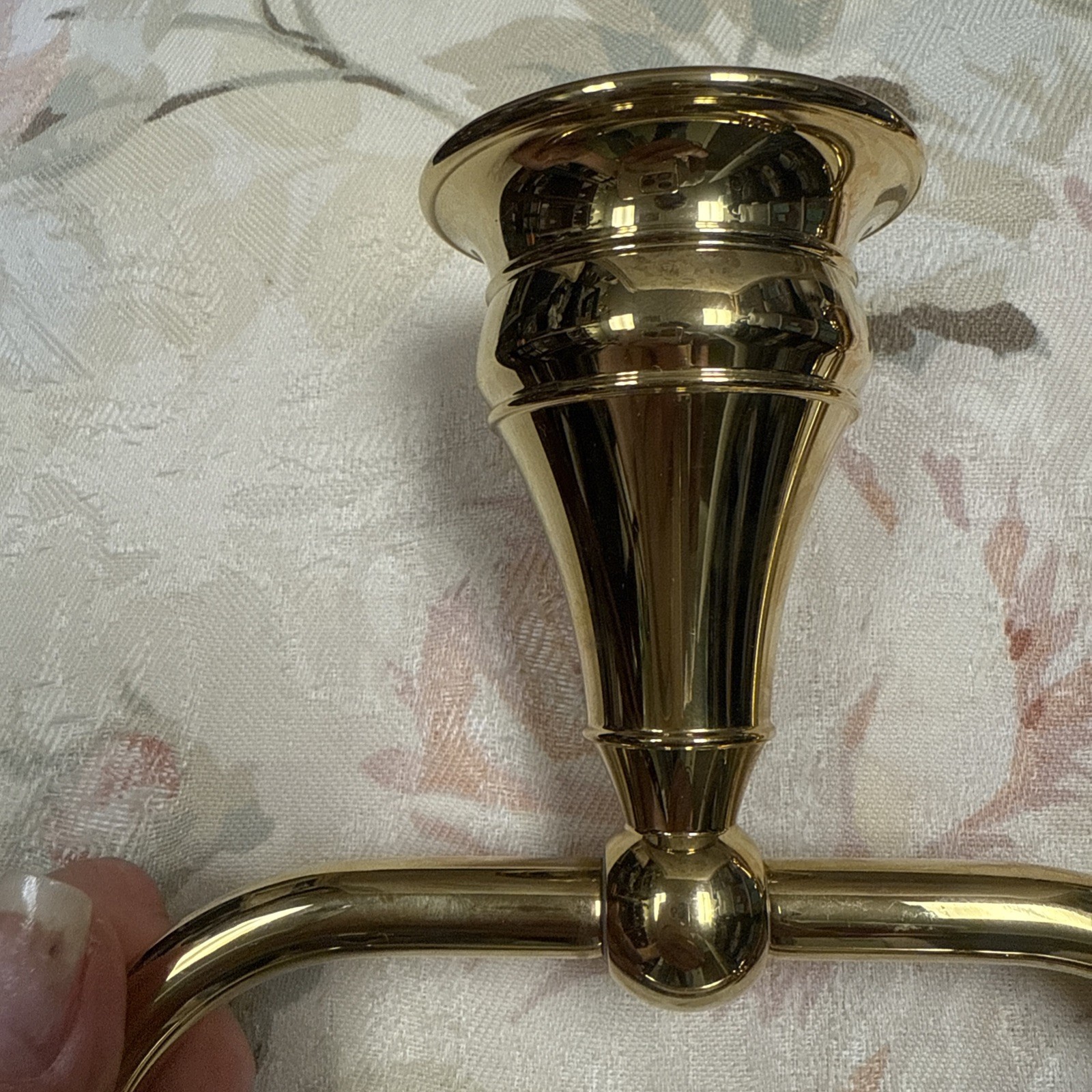 One (1) Vintage Kohler Revival Polished Brass Toilet Paper Holder K-16141-PB