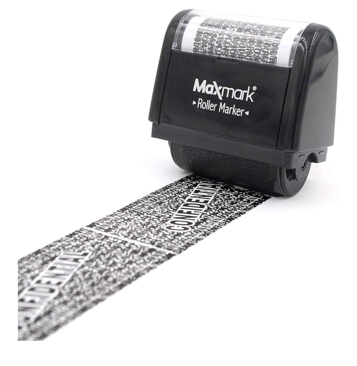 Identity Theft Protection Roller Stamp, Id Police Stamp Roller, 2 Pack Confident