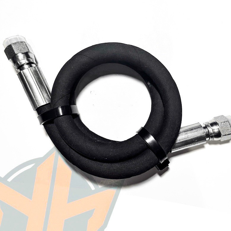 1/2" Hydraulic Hose Assembly with 5/8 FEMALE JIC 37° Ends, #10 JIC (7/8-14)