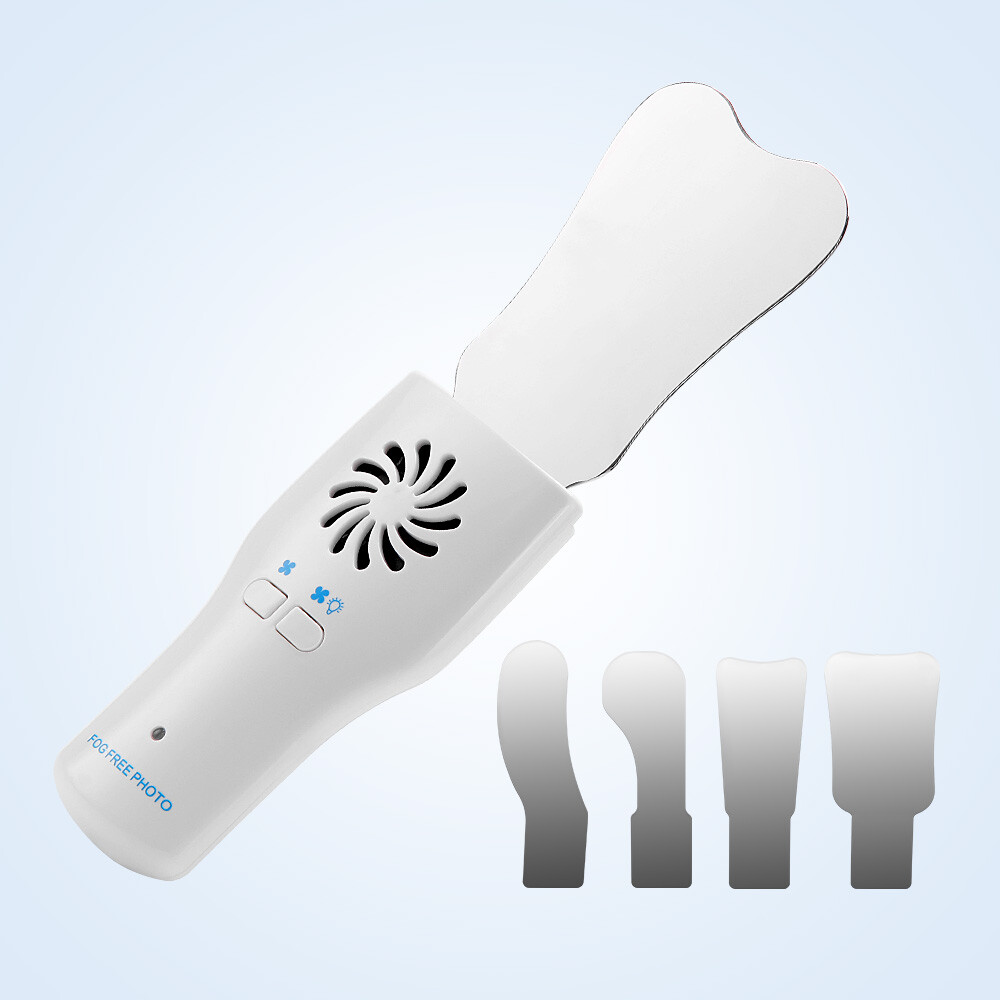 Dental Mirror Automatic Anti-fog Mirrors Oral Photography Reflector