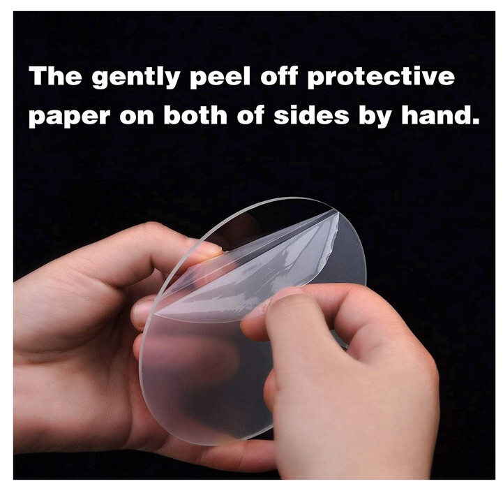 Acrylic Disc Plexiglass Round 1/4" Thick Sheet Clear Cake Bases Choose The Sizes