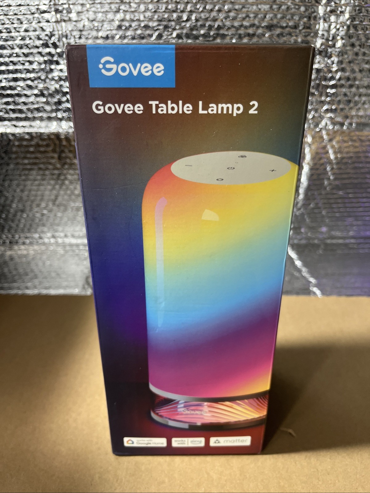 Govee Smart Table Lamp 2 (Model H6022) RGBICWW New Open Box