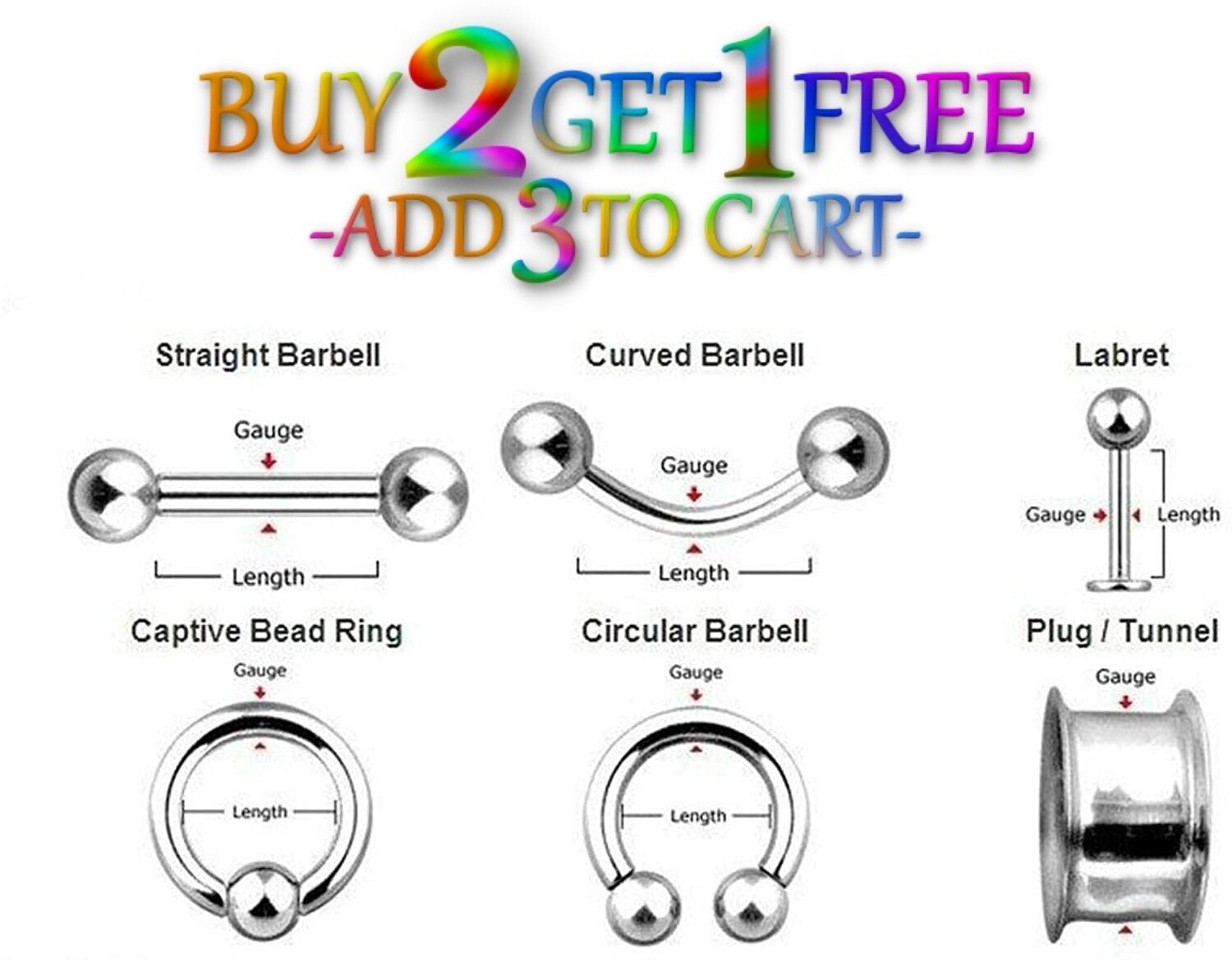 Pair 8g-50mm BLACK ACRYLIC PLUGS Double Flare Gauges Solid Ear Body Tunnels 1002