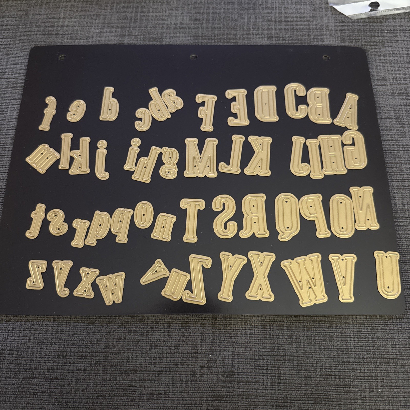 Anna Griffin By the Letters Alphabet Dies