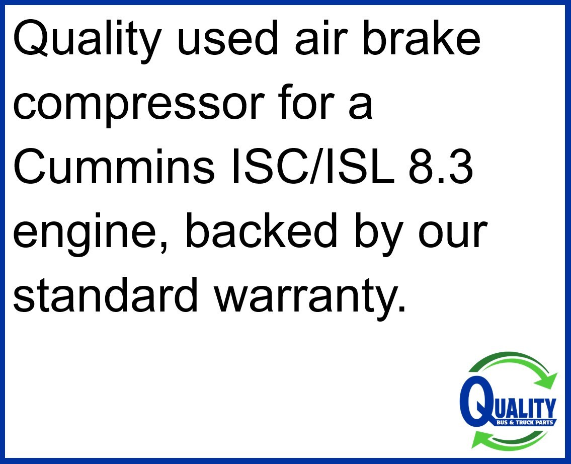 4933746 Air Compressor Cummins ISC8.3, 5301099, 1650792003, 9111530130
