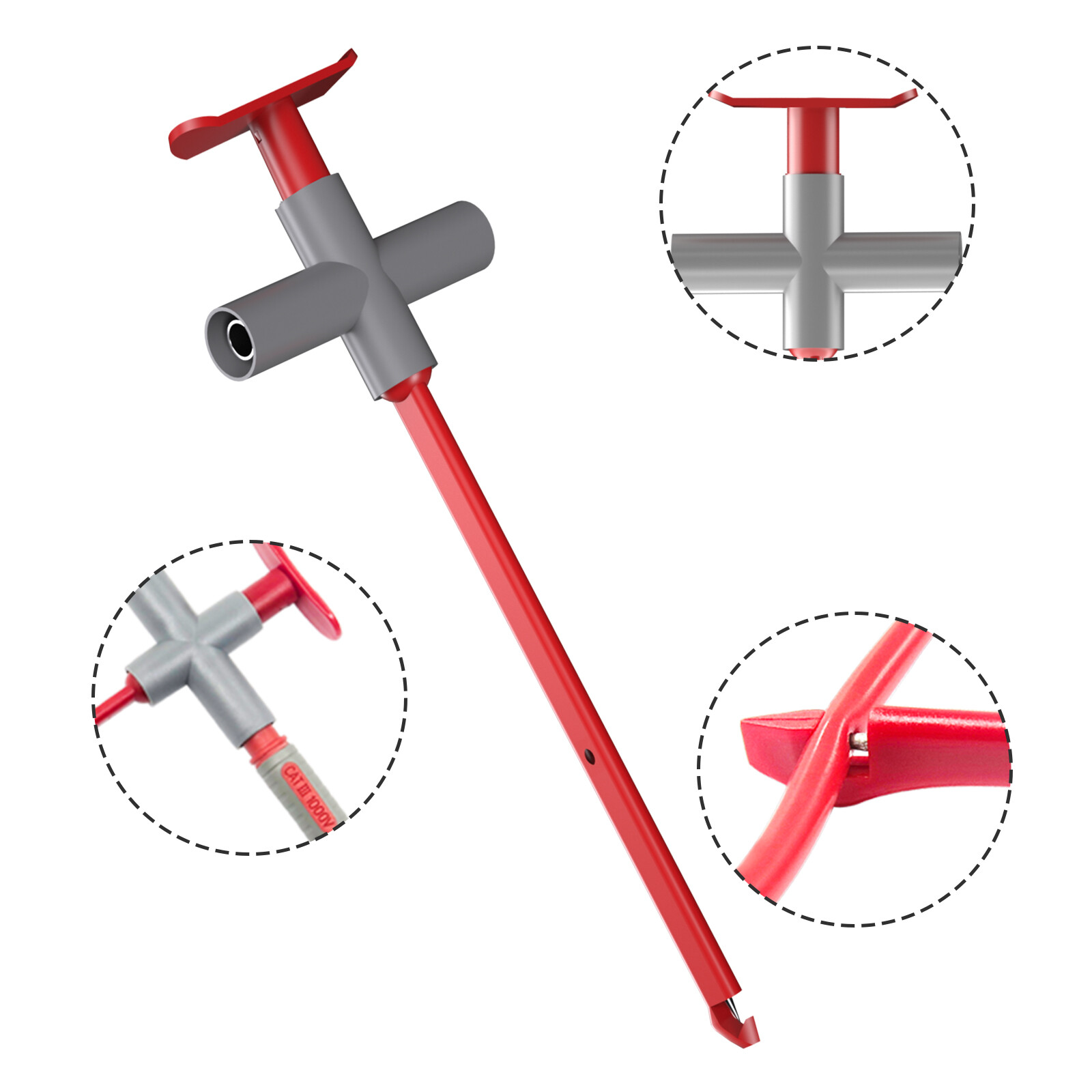 Puncture Probes Wire Piercing Test Clips Multimeter Piercing Probes Automotive