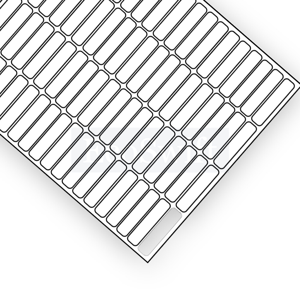 80-800,000 1 3/4 x 1/2 EcoSwift Laser Address Shipping Adhesive Labels 80/sheet