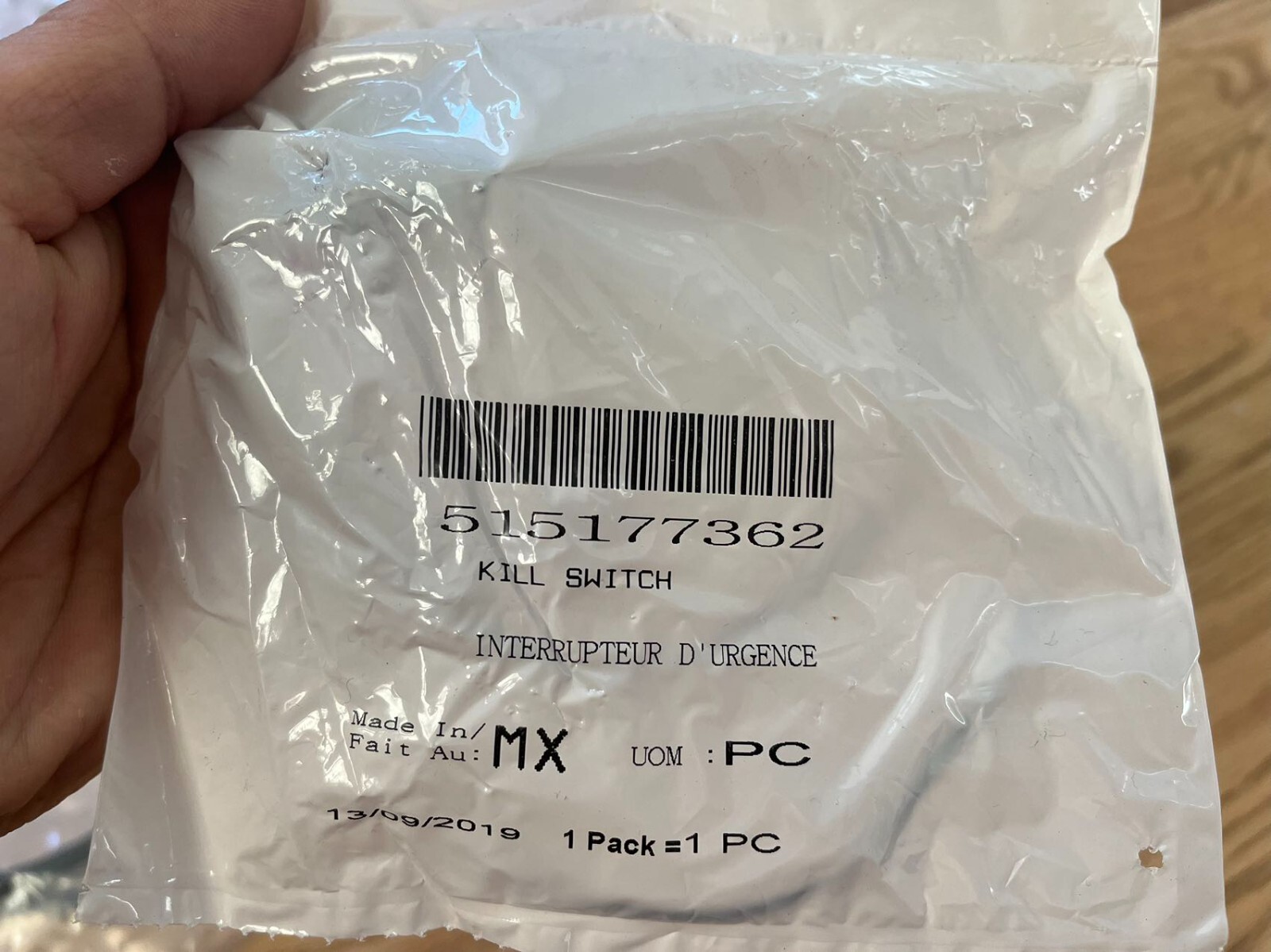 Brand NEW "Genuine" Ski-Doo Kill Switch 515177362 Expedition/MXZ/Summit/TNT