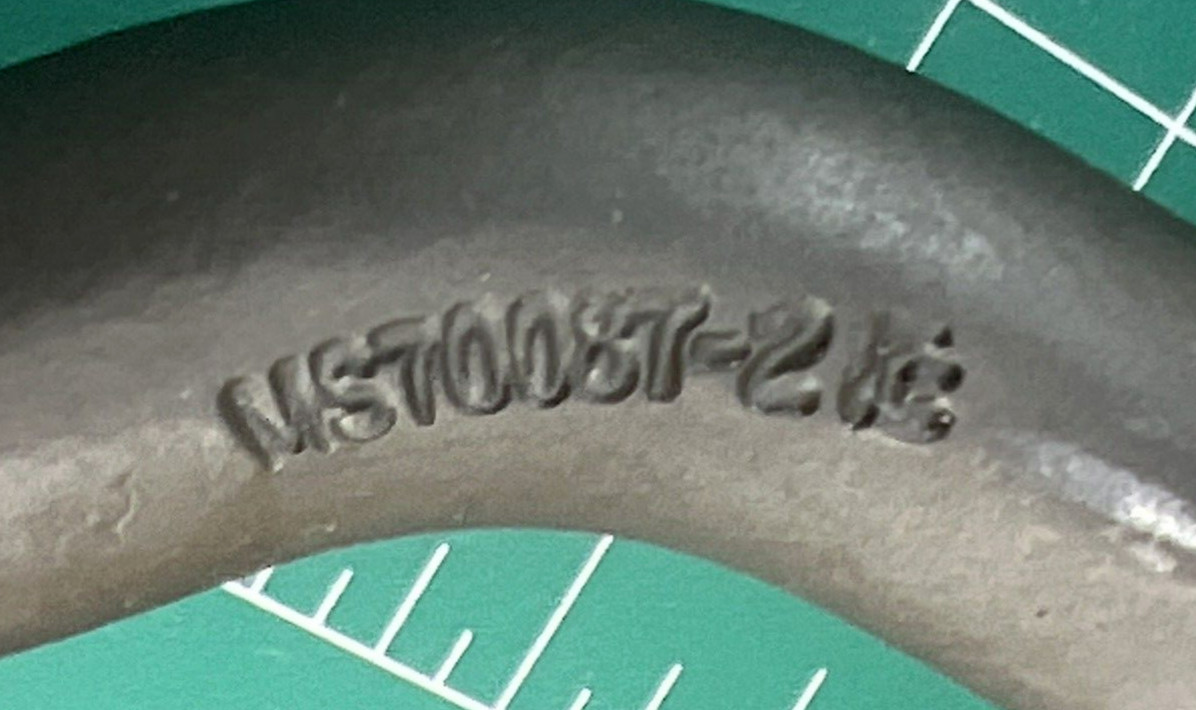 SHACKLE CLEVIS SUSPENSION ASSEMBLY STAMPED MS70087-2 GOVT SURPLUS N.O.S.