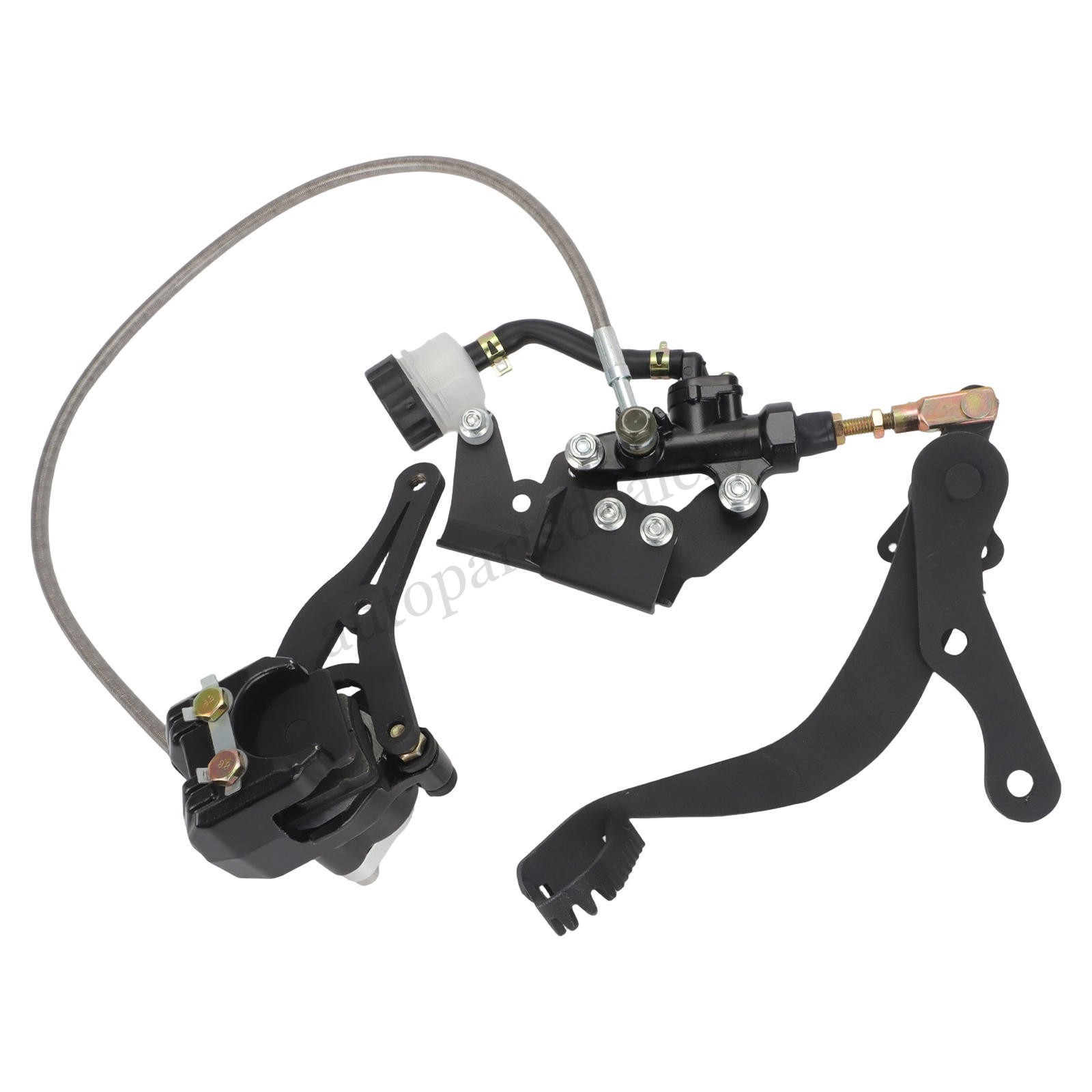 Rear Hydraulic Brake Conversion Kit for 1988-2002 Yamaha Blaster YFS200 Bolt-On