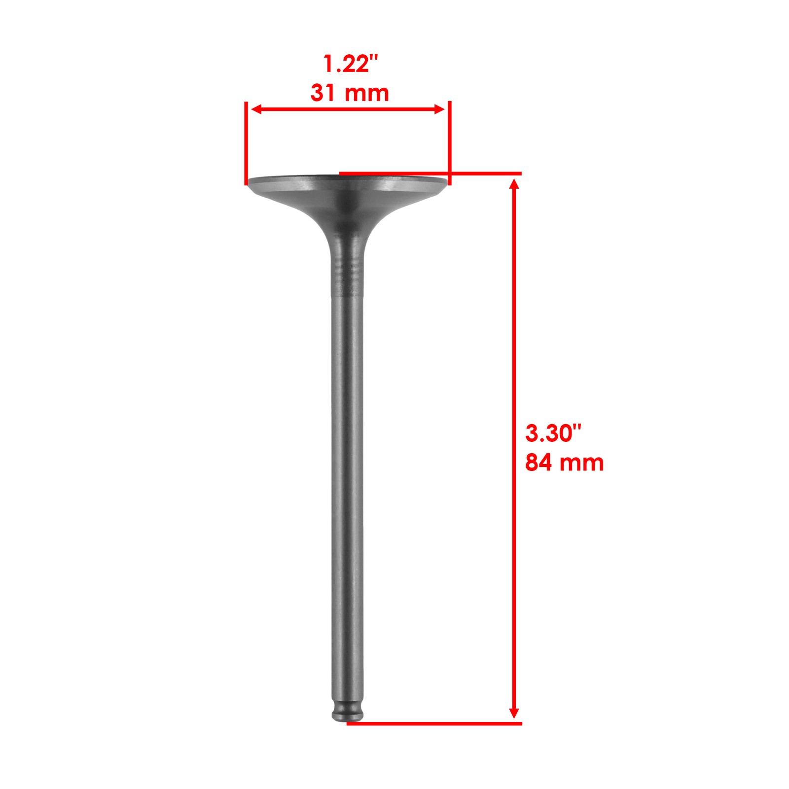 Engine Exhaust & Intake Valve Kit For Honda CRF250R 2008-2009 / 14721-KRN-A10