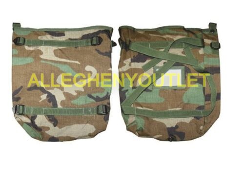 New U.S.G.I Molle II Military Large Radio Pouch Woodland Camo Bag Tote Pack US